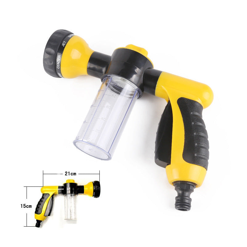 Hose foam, soap water wash gun