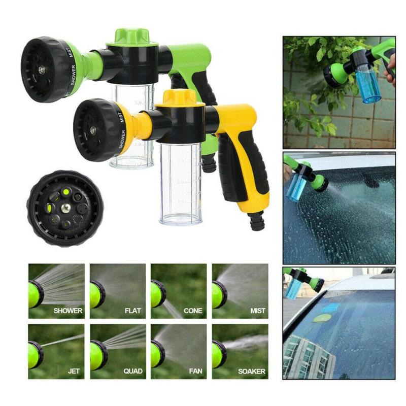 Hose foam, soap water wash gun