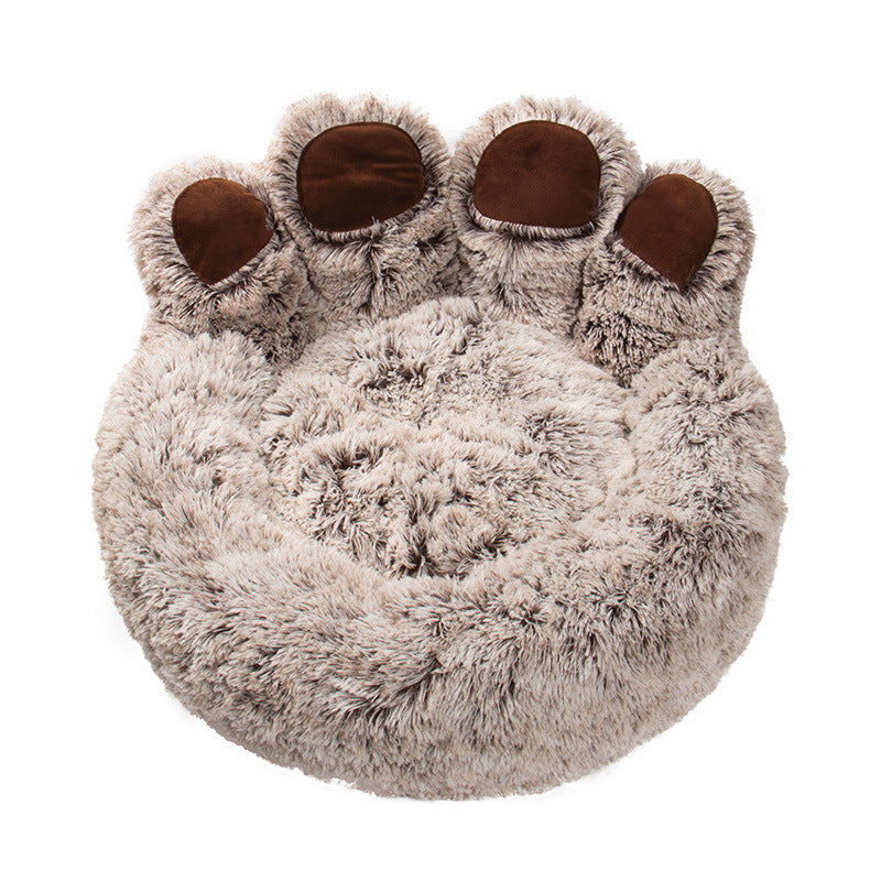 Paw shaped dog bed